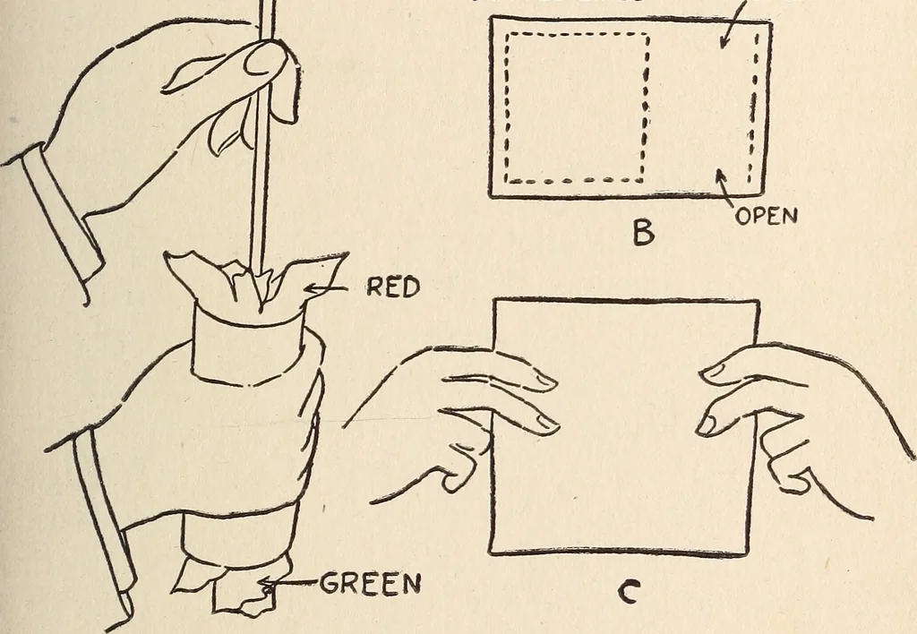 An illustration from The boy magician : a large number of the latest and best tricks carefully selected for the rising generation of conjurers, 1922, leaf 166