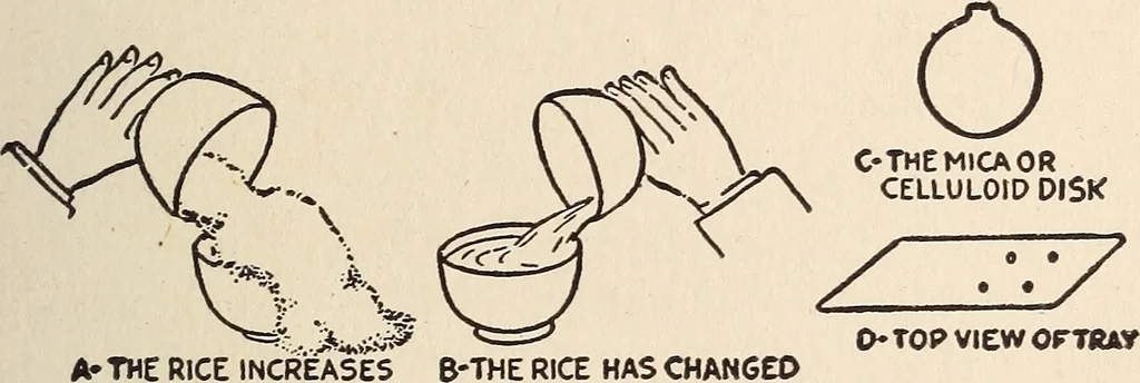 An illustration from The boy magician : a large number of the latest and best tricks carefully selected for the rising generation of conjurers, 1922, leaf 198