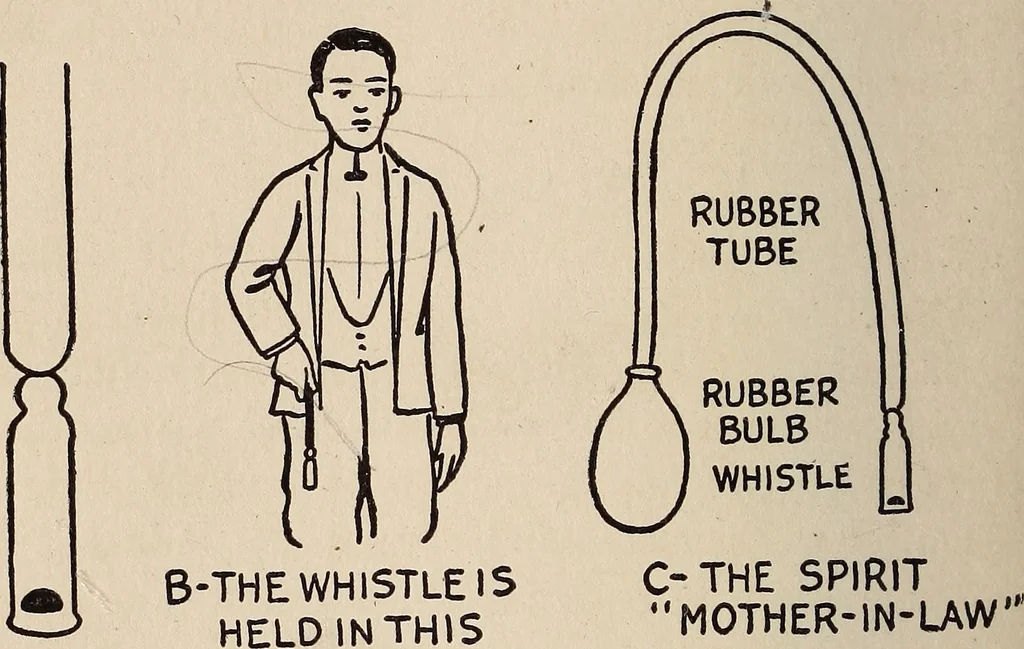 An illustration from The boy magician : a large number of the latest and best tricks carefully selected for the rising generation of conjurers, 1922, leaf 207