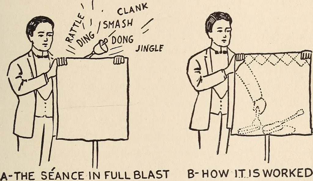 An illustration from The boy magician : a large number of the latest and best tricks carefully selected for the rising generation of conjurers, 1922, leaf 220