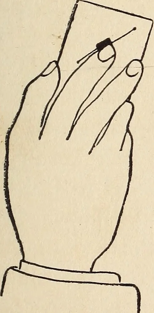 An illustration from The boy magician : a large number of the latest and best tricks carefully selected for the rising generation of conjurers, 1922, leaf 42