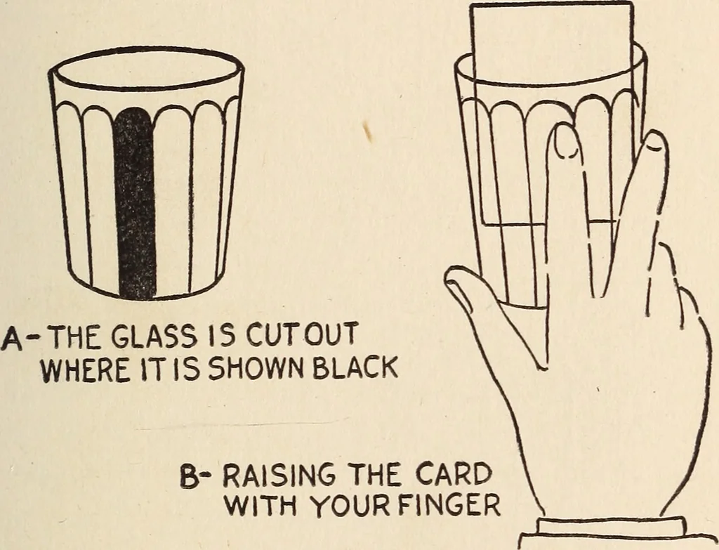 An illustration from The boy magician : a large number of the latest and best tricks carefully selected for the rising generation of conjurers, 1922, leaf 54
