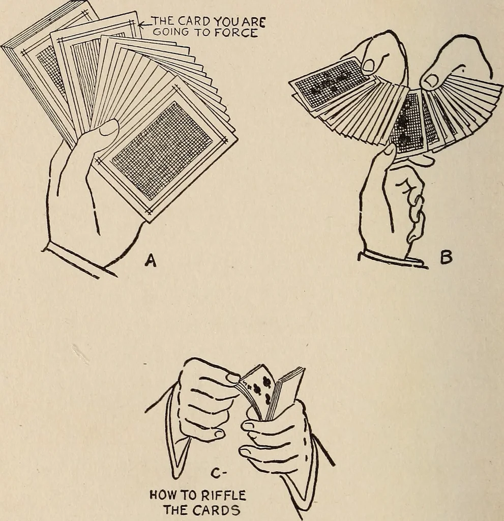 An illustration from The boy magician : a large number of the latest and best tricks carefully selected for the rising generation of conjurers, 1922, leaf 71