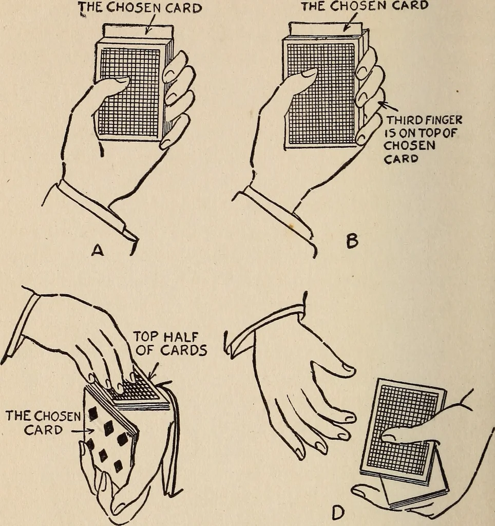 An illustration from The boy magician : a large number of the latest and best tricks carefully selected for the rising generation of conjurers, 1922, leaf 73