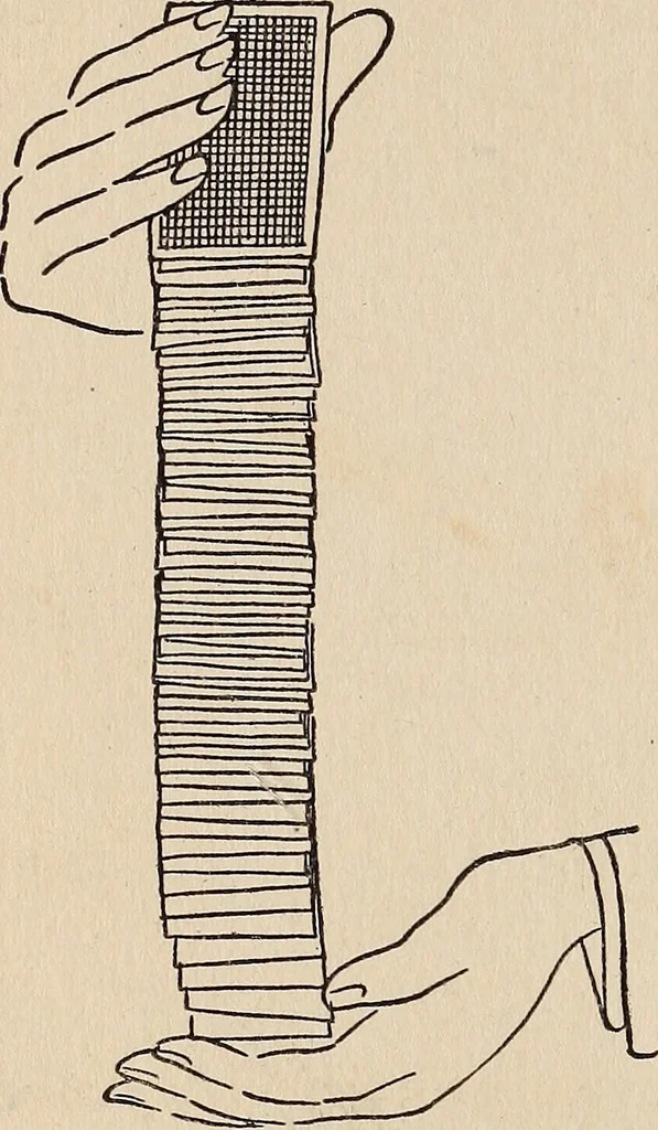 An illustration from The boy magician : a large number of the latest and best tricks carefully selected for the rising generation of conjurers, 1922, leaf 81