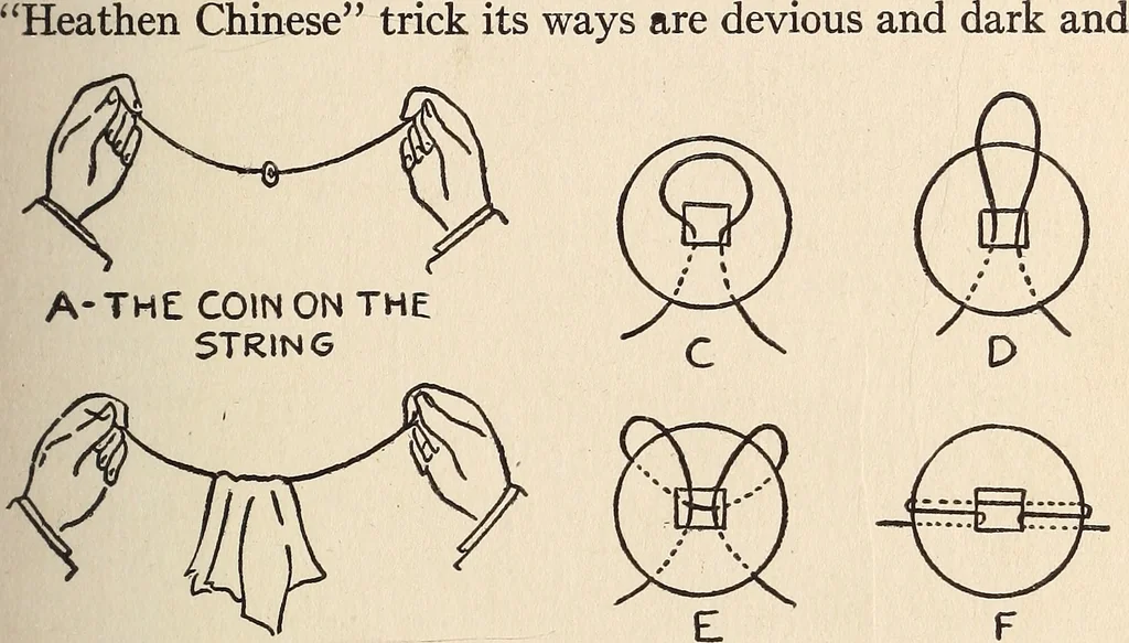 An illustration from The boy magician : a large number of the latest and best tricks carefully selected for the rising generation of conjurers, 1922, leaf 94