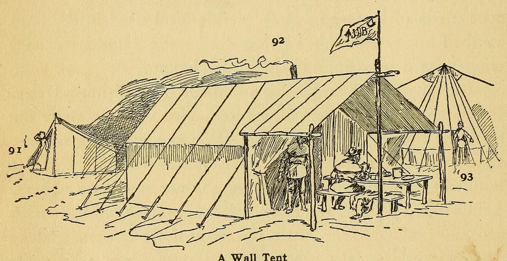 An illustration from The boy pioneers, sons of Daniel Boone, 1909, leaf 96