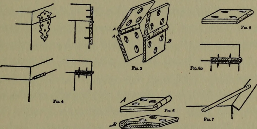 An illustration from The boys' book of carpentry, 1922, leaf 122