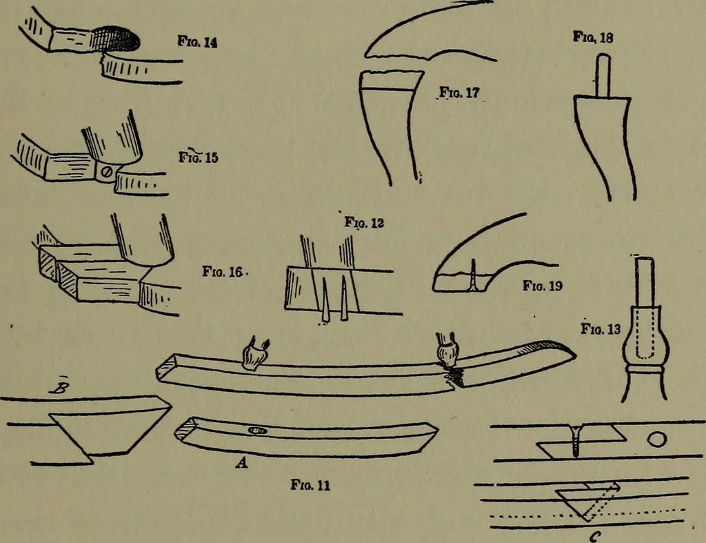 An illustration from The boys' book of carpentry, 1922, leaf 128