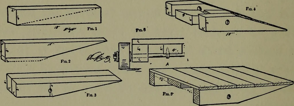 An illustration from The boys' book of carpentry, 1922, leaf 137