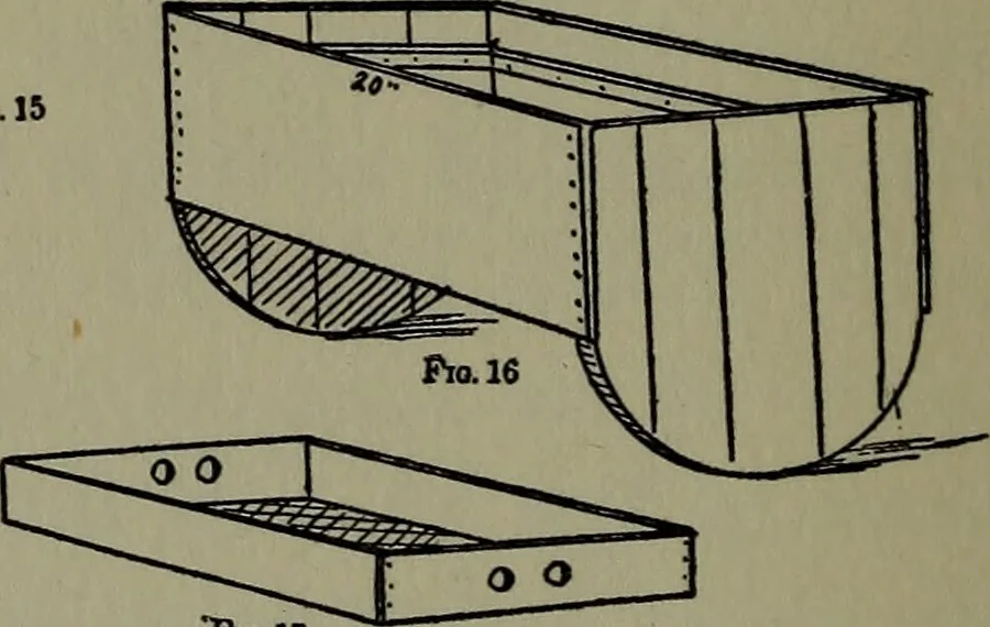 An illustration from The boys' book of carpentry, 1922, leaf 143