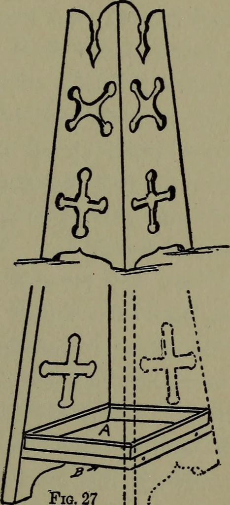 An illustration from The boys' book of carpentry, 1922, leaf 150
