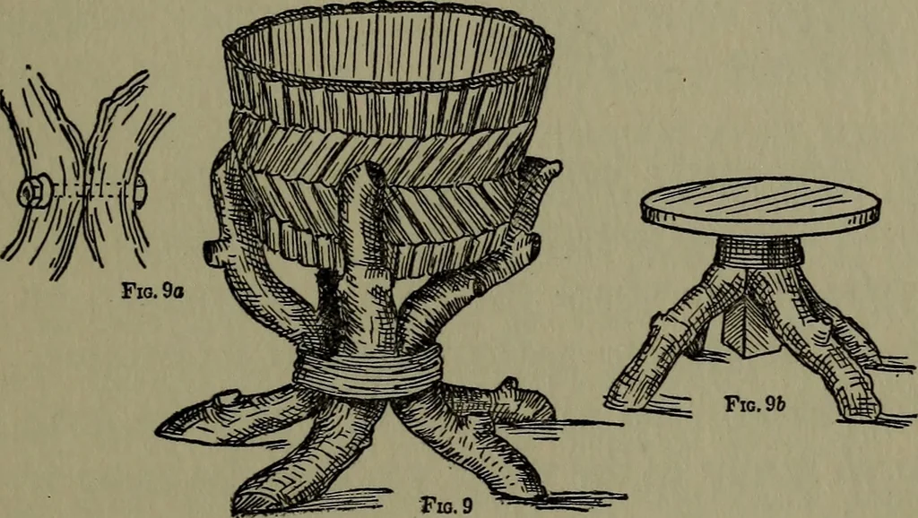 An illustration from The boys' book of carpentry, 1922, leaf 196