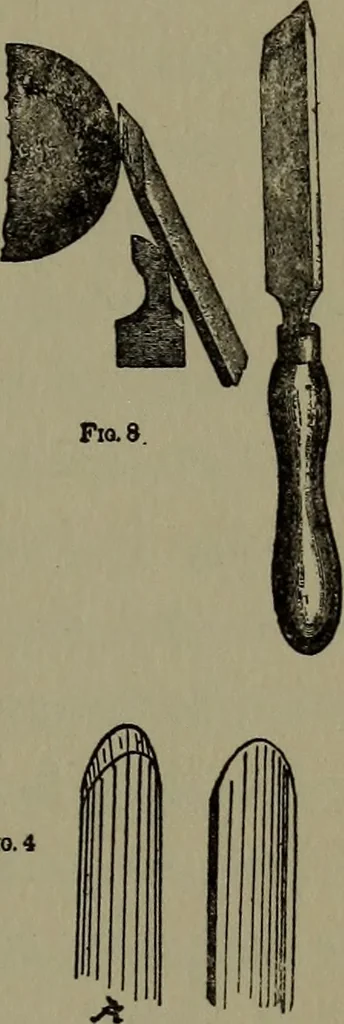 An illustration from The boys' book of carpentry, 1922, leaf 264