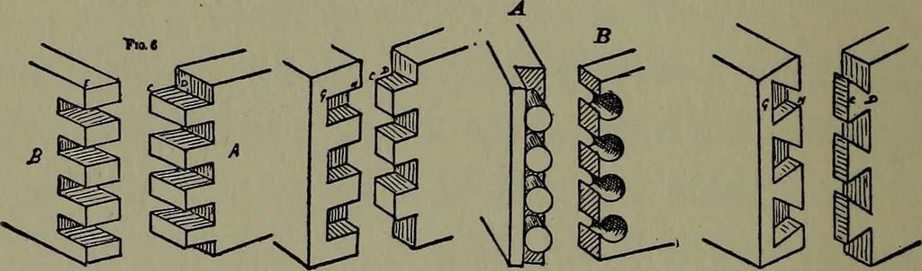 An illustration from The boys' book of carpentry, 1922, leaf 77