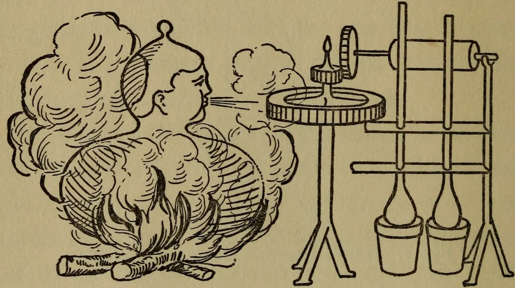 An illustration from The boys' book of engine-building;, 1918, leaf 19