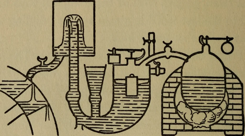 An illustration from The boys' book of engine-building;, 1918, leaf 21