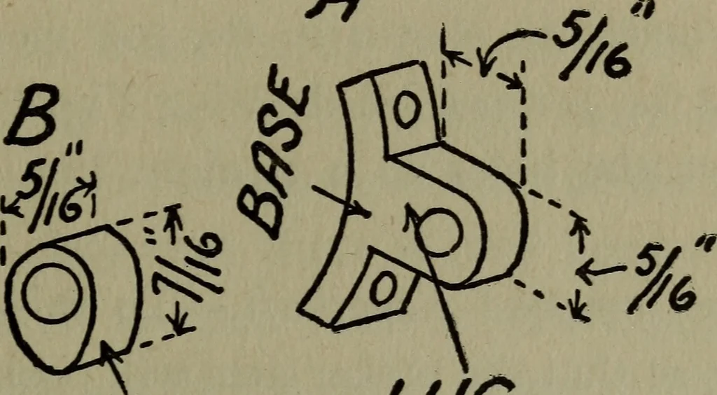 An illustration from The boys' book of engine-building;, 1918, leaf 242