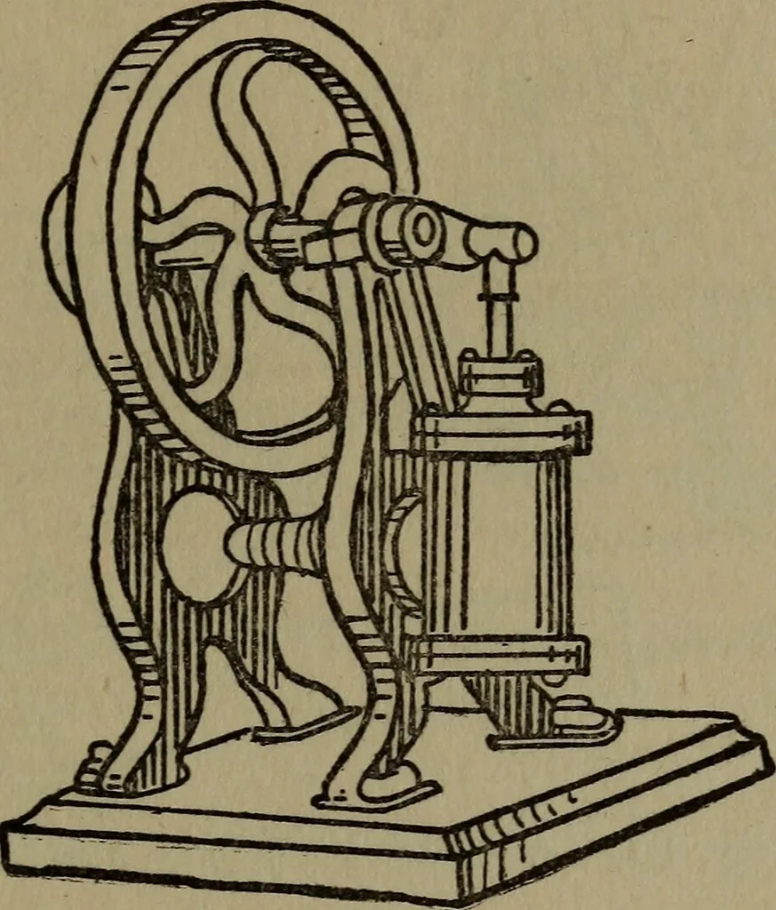 An illustration from The boys' book of engine-building;, 1918, leaf 264