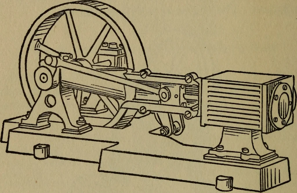 An illustration from The boys' book of engine-building;, 1918, leaf 265