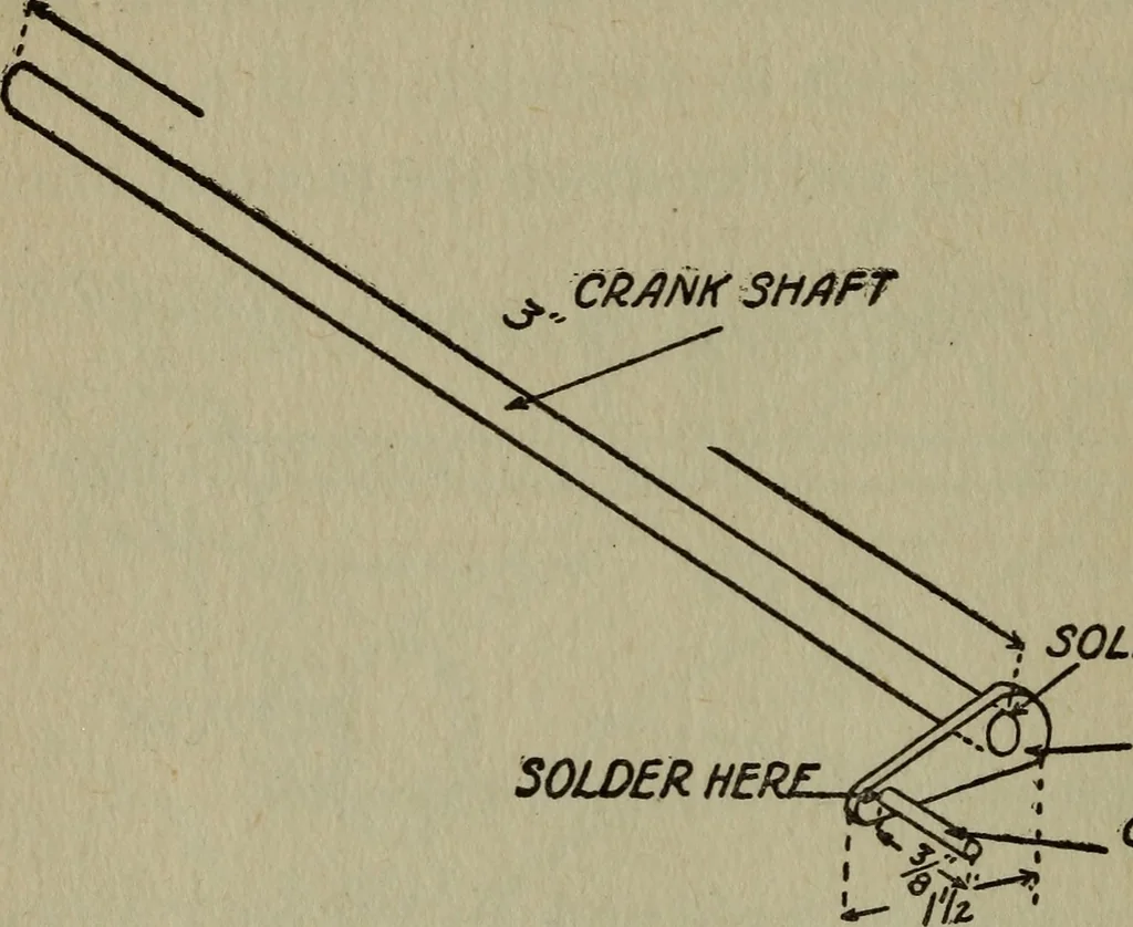 An illustration from The boys' book of engine-building;, 1918, leaf 65