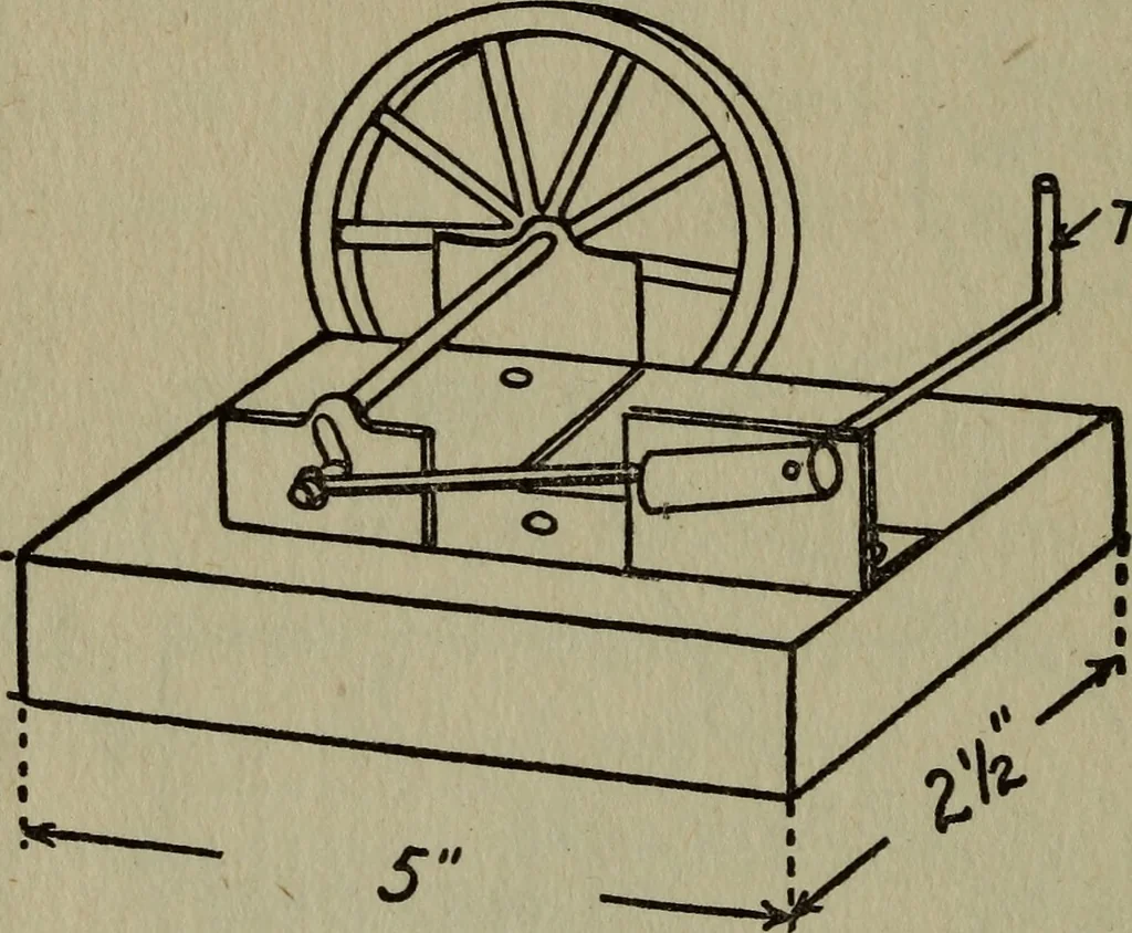 An illustration from The boys' book of engine-building;, 1918, leaf 69