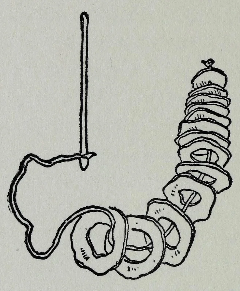 An illustration from Boys' games among the North American Indians, 1924, leaf 106
