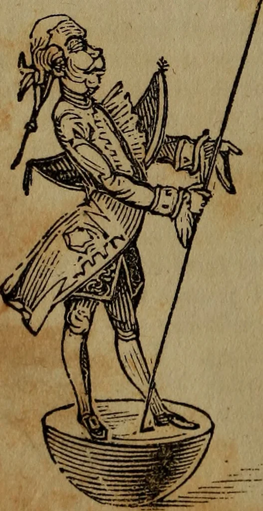 An illustration from The boy's own book;, 1834, leaf 165