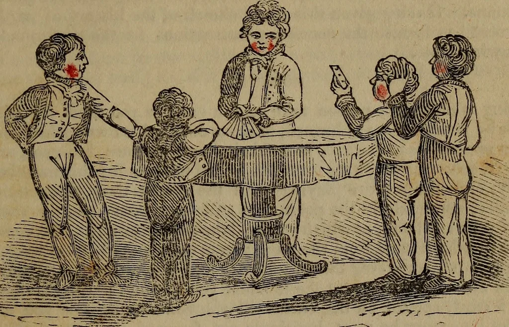 An illustration from The boy's own book;, 1834, leaf 198