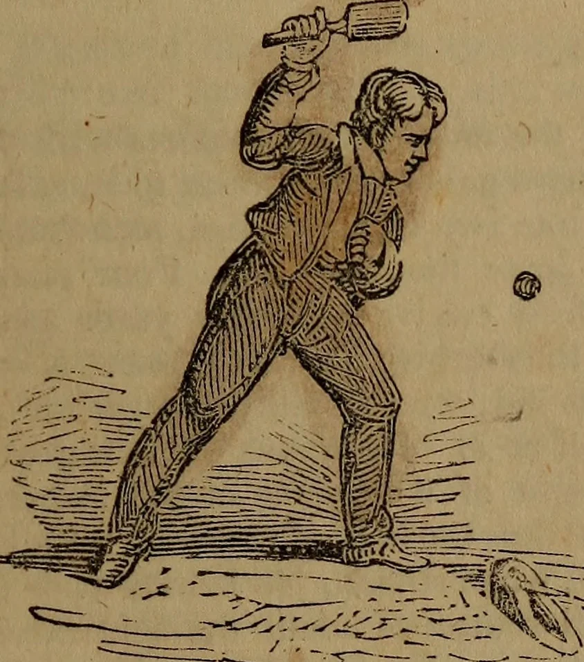 An illustration from The boy's own book;, 1834, leaf 22