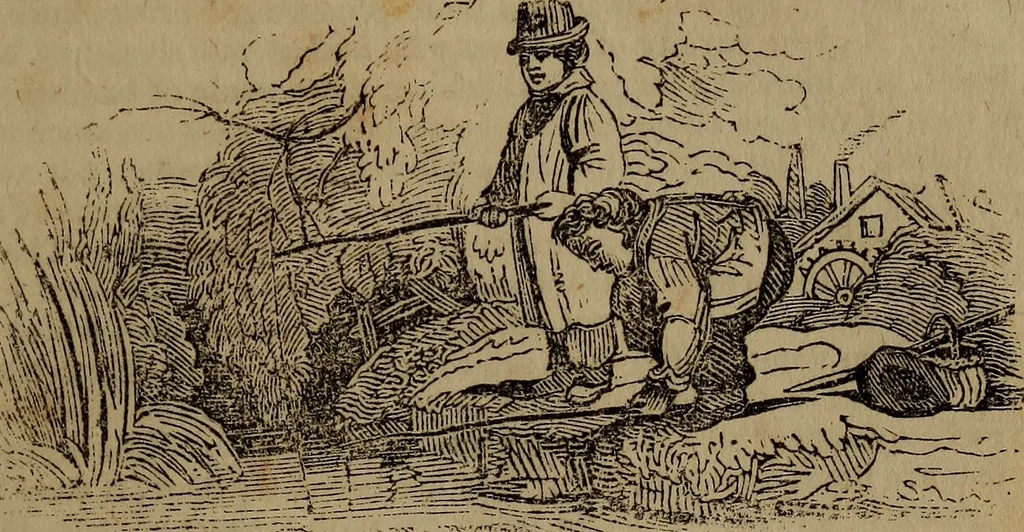 An illustration from The boy's own book;, 1834, leaf 266