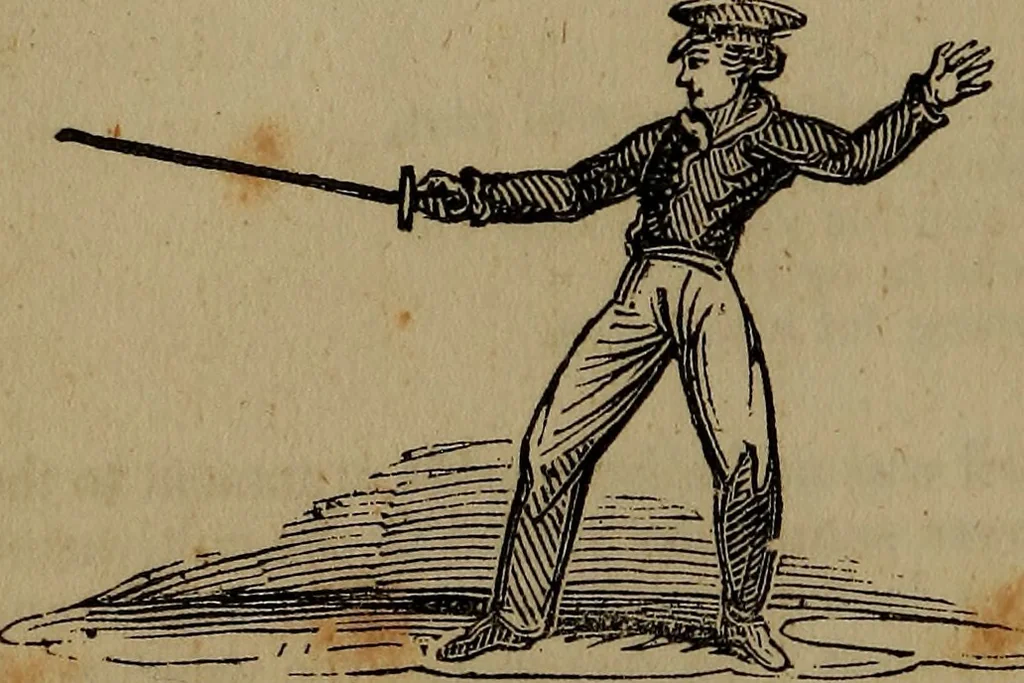 An illustration from The boy's own book;, 1834, leaf 293