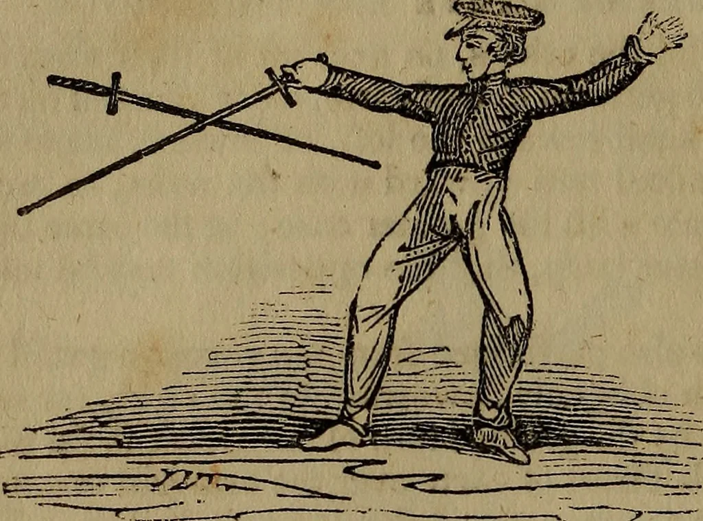 An illustration from The boy's own book;, 1834, leaf 295