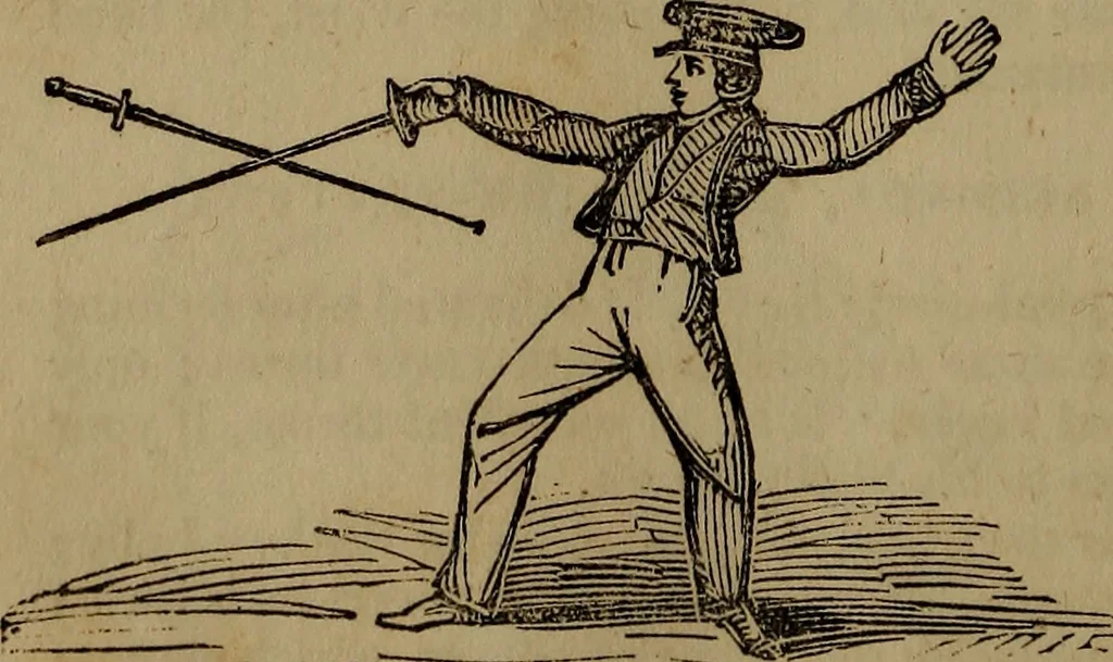 An illustration from The boy's own book;, 1834, leaf 297
