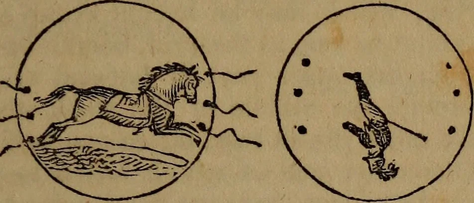 An illustration from The boy's own book;, 1834, leaf 30