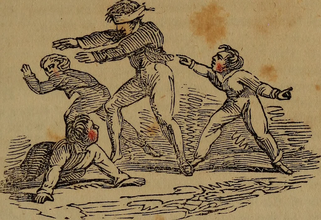 An illustration from The boy's own book;, 1834, leaf 32