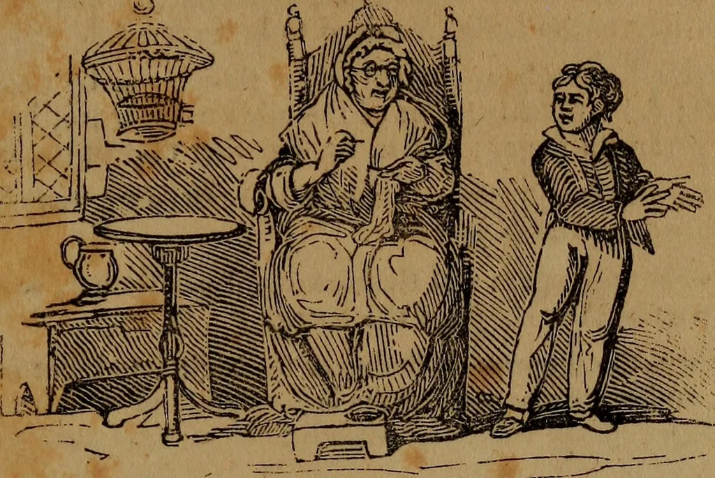 An illustration from The boy's own book;, 1834, leaf 42