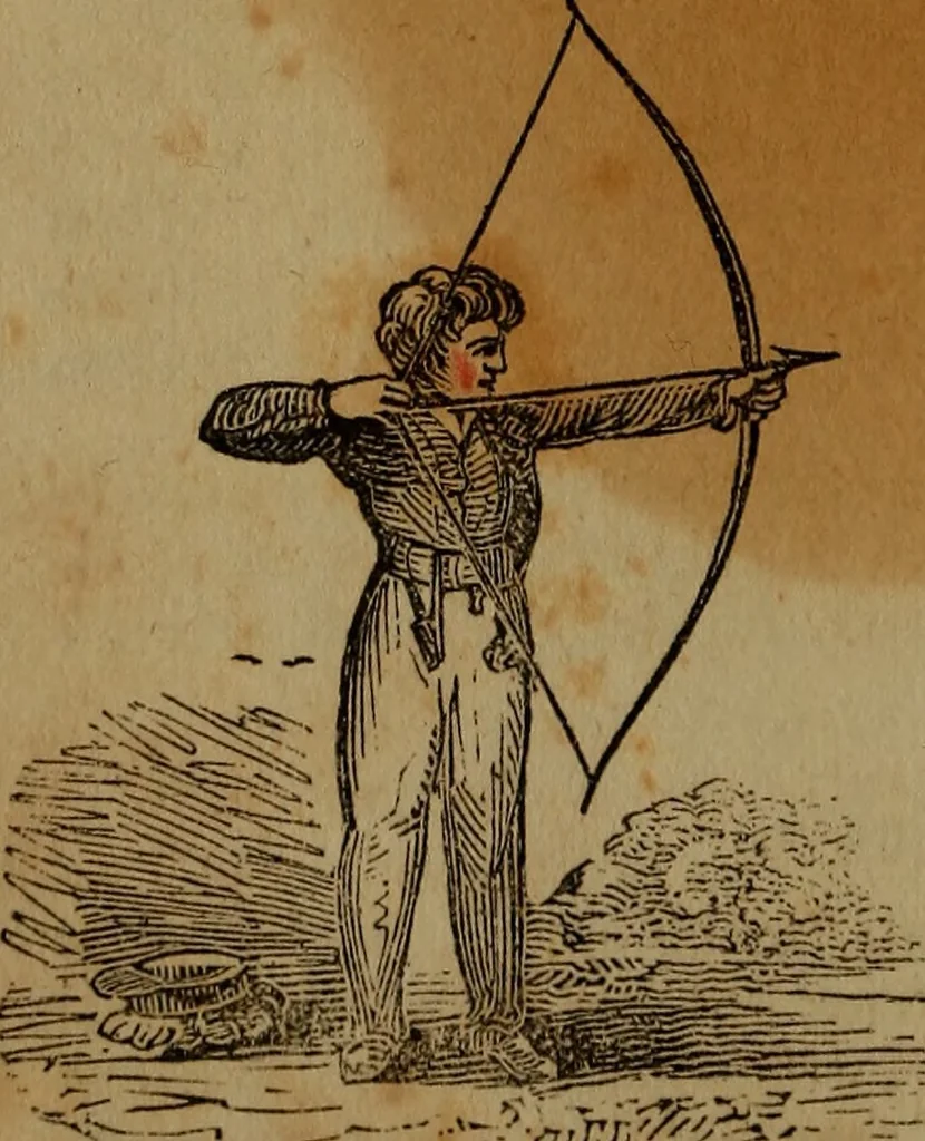 An illustration from The boy's own book;, 1834, leaf 51