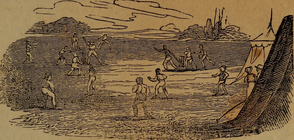 An illustration from The boy's own book;, 1834, leaf 54