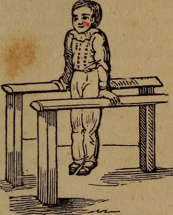 An illustration from The boy's own book;, 1834, leaf 64