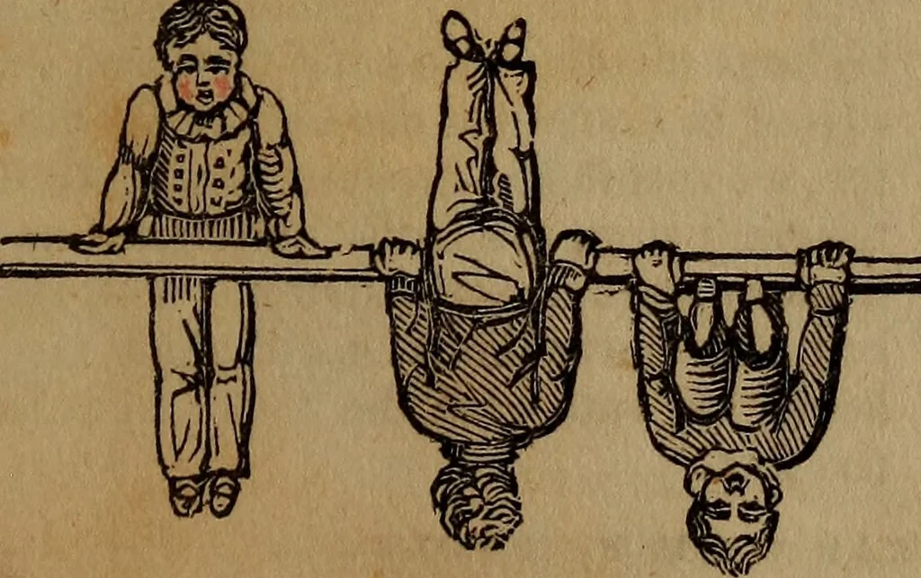 An illustration from The boy's own book;, 1834, leaf 64