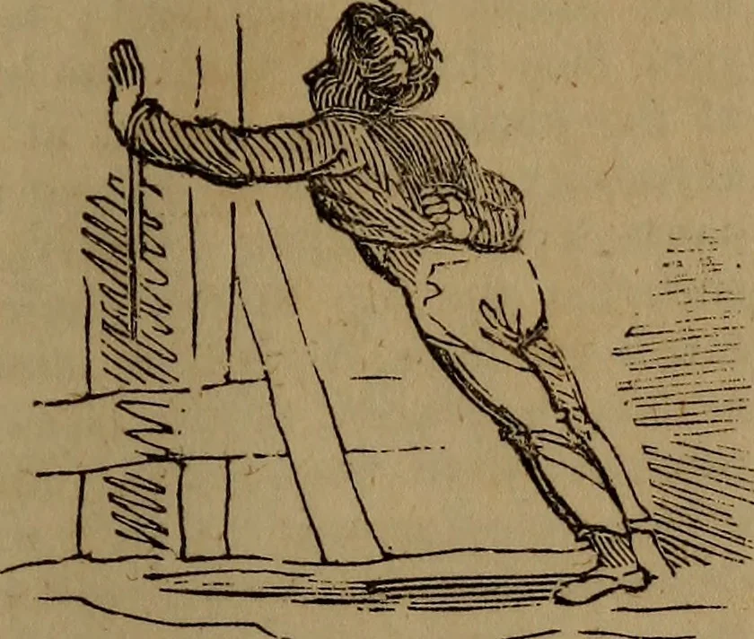 An illustration from The boy's own book;, 1834, leaf 72