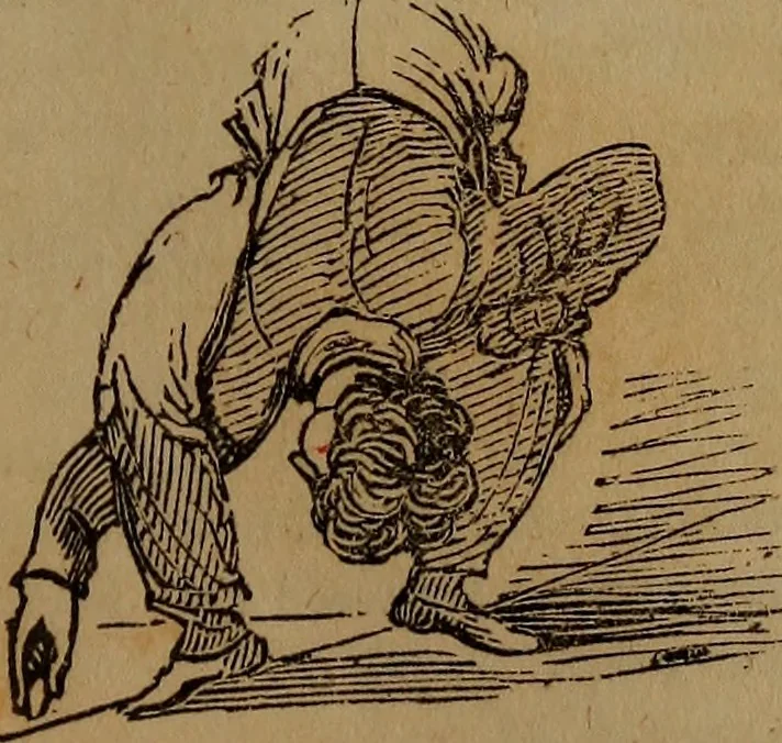 An illustration from The boy's own book;, 1834, leaf 72