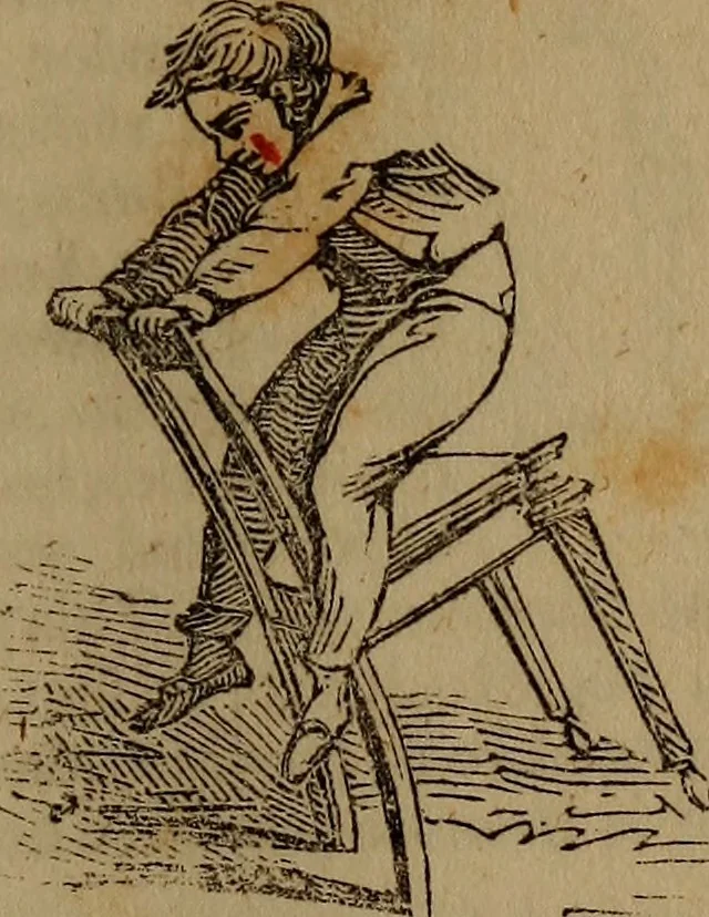 An illustration from The boy's own book;, 1834, leaf 74