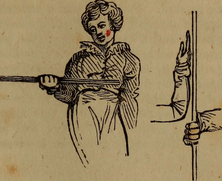 An illustration from The boy's own book;, 1834, leaf 76