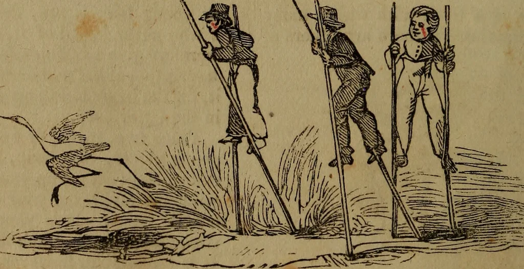An illustration from The boy's own book;, 1834, leaf 77