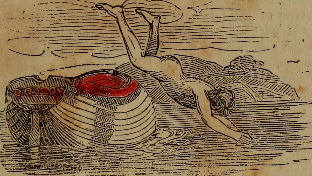 An illustration from The boy's own book;, 1834, leaf 84