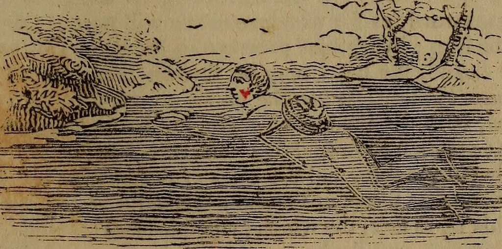 An illustration from The boy's own book;, 1834, leaf 86