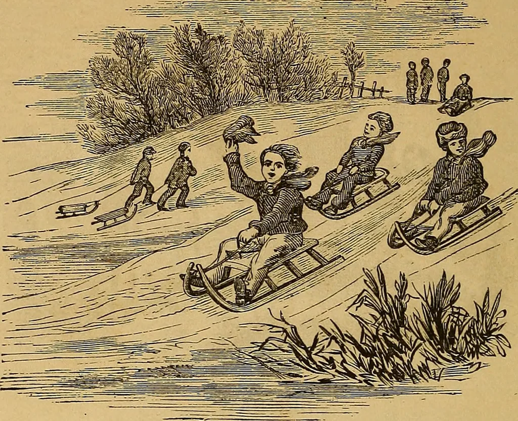 An illustration from Boys' own book : a complete encyclopedia of athletic, scientific, outdoor, and indoor sports, 1881, leaf 105
