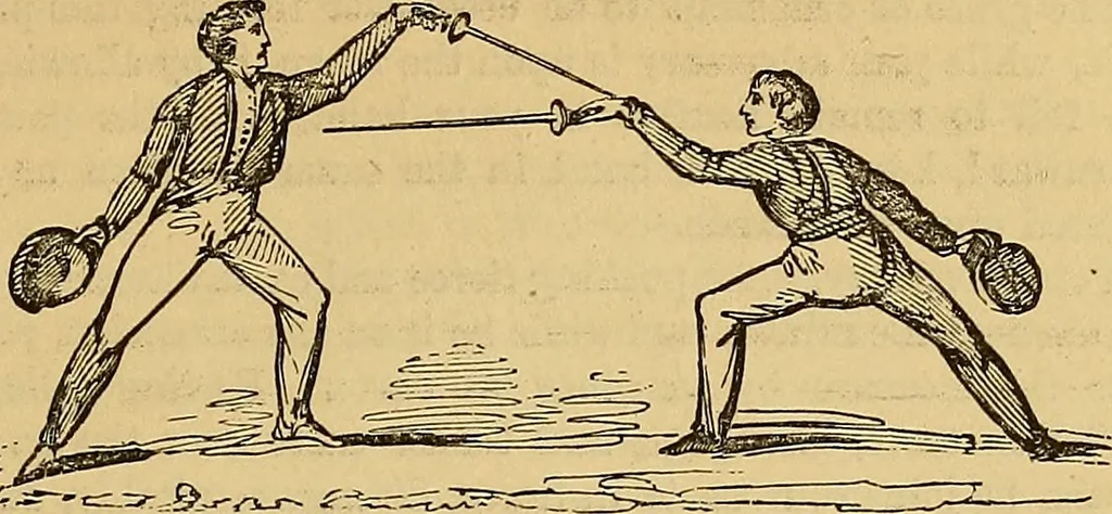An illustration from Boys' own book : a complete encyclopedia of athletic, scientific, outdoor, and indoor sports, 1881, leaf 146